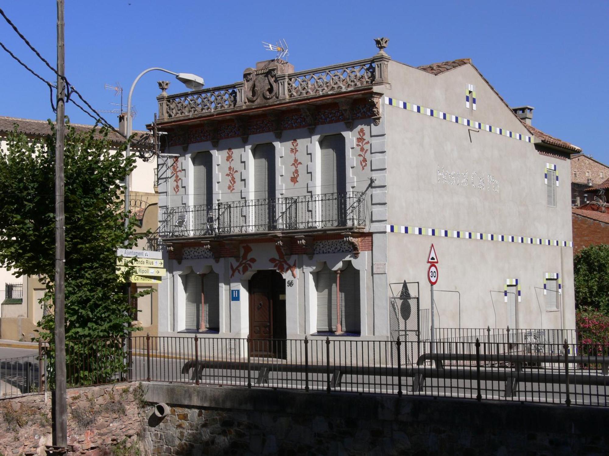 Hostal Cal Pla Sant Llorenc Savall Buitenkant foto